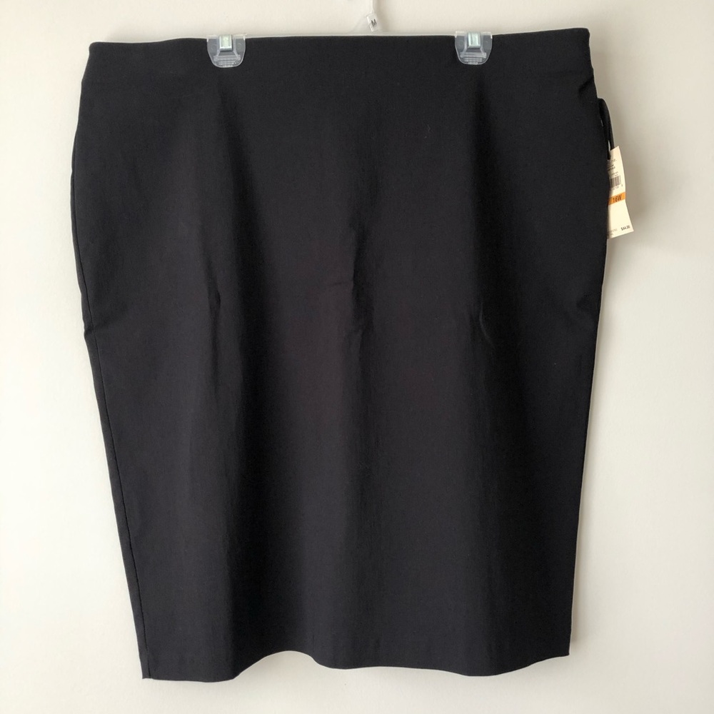NWT Emaline Women’s Black Pencil Skirt Size 16W